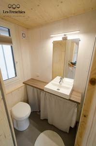 Salle d'eau tiny house Les Frenchies