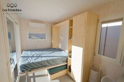 Tiny House Les Frenchies chambre