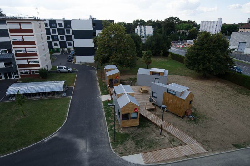 Village de tiny houses CROUS Pau