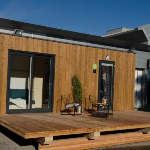 Terrasse bois 3x6m tiny house