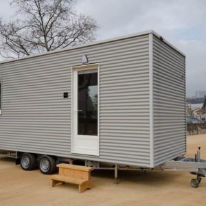 Bardage métallique tiny house