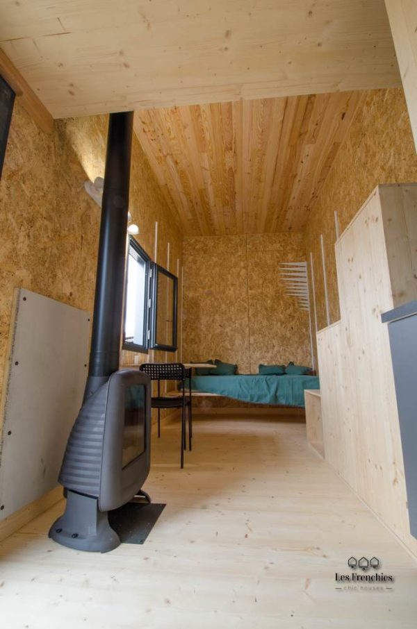 Poêle à bois tiny house